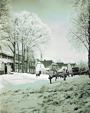 Breite Straße in'n Snee in de 1940er Johr. Foto: Wilbrandt