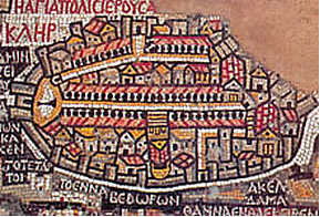 Mosaik vun Madaba